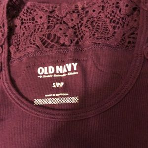 Women’s Knitted top with lace design